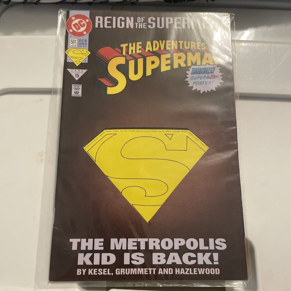 Adventures of Superman #501 Collector's Edition (DC Comics Late June 1993)